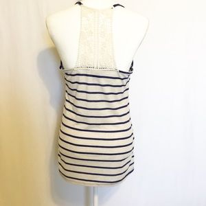 🛍Rue21 Summer Tank Top, XL, Lace Back Casual Leisure